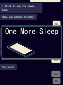 One More Sleep