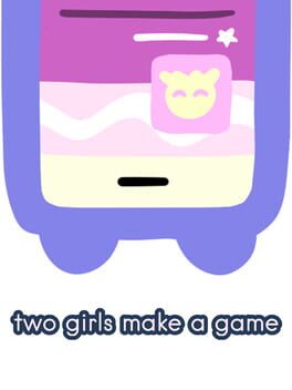 Two girls make a game