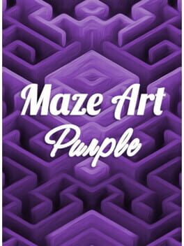 Maze Art: Purple