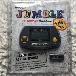Jumble Electronic Word Game