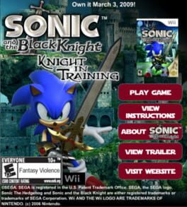 Sonic Knight In Training