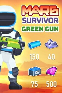 Mars Survivor: Green Gun Cover