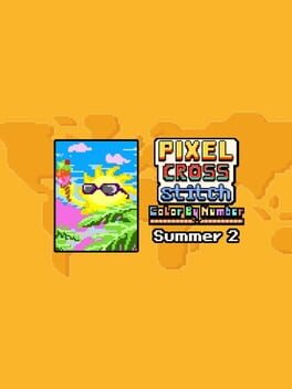 Pixel Cross Stitch: Color by Number - Summer Pack 2