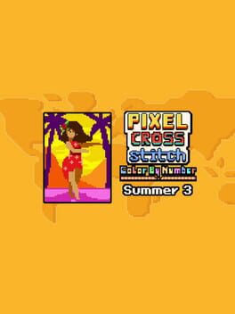 Pixel Cross Stitch: Color by Number - Summer Pack 3