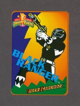 Mighty Morphin Power Rangers: Tiger Barcodzz - 10: Black Ranger