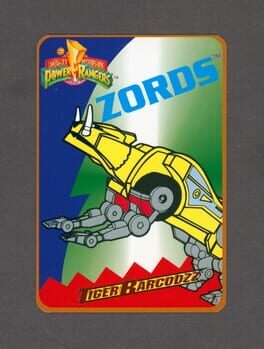 Mighty Morphin Power Rangers: Tiger Barcodzz - 13: Zords