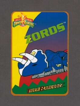 Mighty Morphin Power Rangers: Tiger Barcodzz - 01: Zords