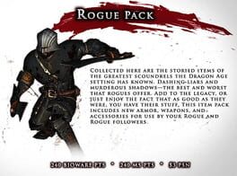 Dragon Age II: Rogue Item Pack