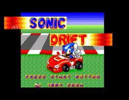 Sonic Drift GG2SMS
