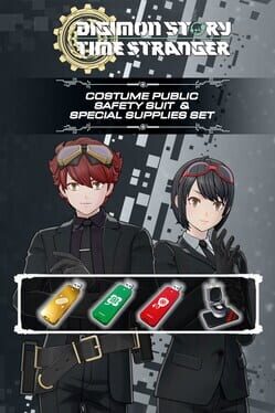 Digimon Story: Time Stranger - Costume Public Safety Suit & Special Supplies Set