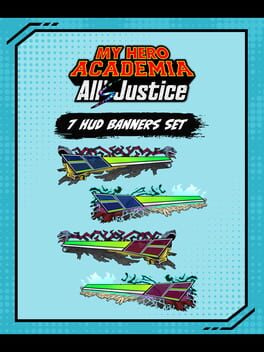 My Hero Academia All's Justice: 7 HUD Banners Set