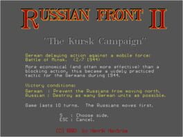 Russian Front II: The Kursk Campaign